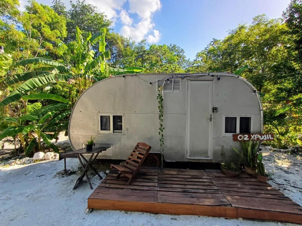 Momotoh Camper Hotel Xpujil Exterior photo